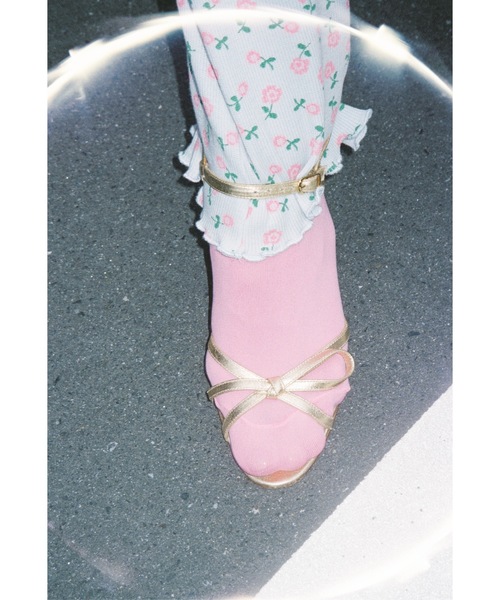 HOLIDAY（ホリデイ）の「SUPER RIB PANTS (FLOWER) スーパーリブパンツ (フラワー)（その他パンツ・レディース・ブルー/チャコールグレー・1/0）」の10枚目の写真