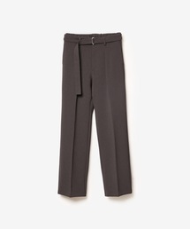 ATTACHMENT（アタッチメント）の「PE ストレッチ ダブルクロス ベルテッド ストレートトラウザーズ / PE STRETCH DOUBLE CLOTH BELTED STRAIGHT TROUSERS（スラックス）」