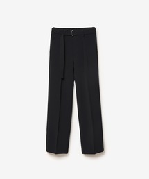 ATTACHMENT（アタッチメント）の「PE ストレッチ ダブルクロス ベルテッド ストレートトラウザーズ / PE STRETCH DOUBLE CLOTH BELTED STRAIGHT TROUSERS（スラックス）」
