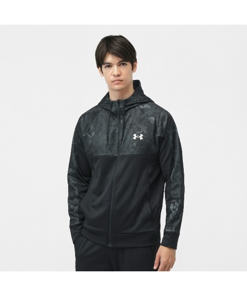 UNDER ARMOUR（アンダーアーマー）の「アンダーアーマー  UAアーマーフリース カモ フルジップ フーディー（その他トップス・メンズ・カーキ/ブラック・S/M/L/LL/3L）」の2枚目の写真