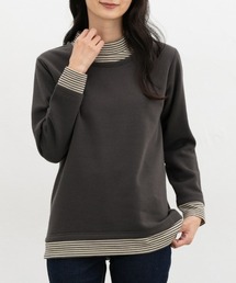 Honeys | 【ハニぽか】レイヤード風トップス(スウェット)