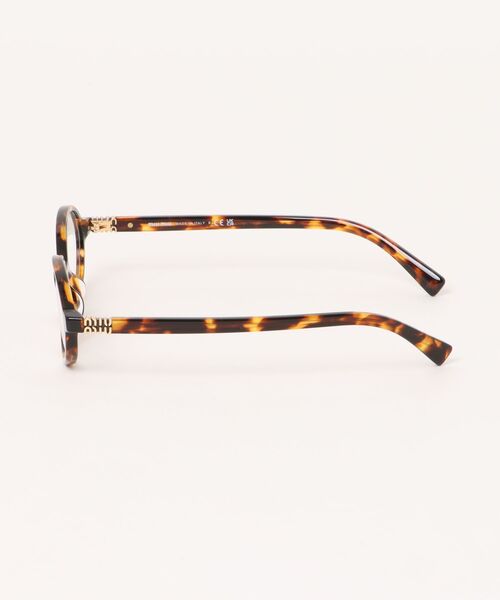 miu miu（ミュウミュウ）の「【miumiu/ミュウミュウ】スクエア メガネ MU01XV VAU1O1（メガネ・レディース・ブラウン・FREE）」の2枚目の写真