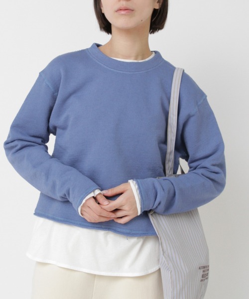 RNA-N(アールエヌエーエヌ)の「M2561 トンプキンプルオーバー(Tシャツ/カットソー・レディース・ブラウン/グレー/ブルー・FREE)」の3枚目の写真