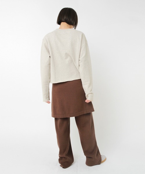 RNA-N(アールエヌエーエヌ)の「M2561 トンプキンプルオーバー(Tシャツ/カットソー・レディース・ブラウン/グレー/ブルー・FREE)」の13枚目の写真