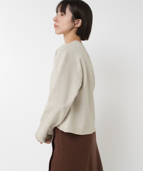 RNA-N(アールエヌエーエヌ)の「M2561 トンプキンプルオーバー(Tシャツ/カットソー・レディース・ブラウン/グレー/ブルー・FREE)」の5枚目の写真