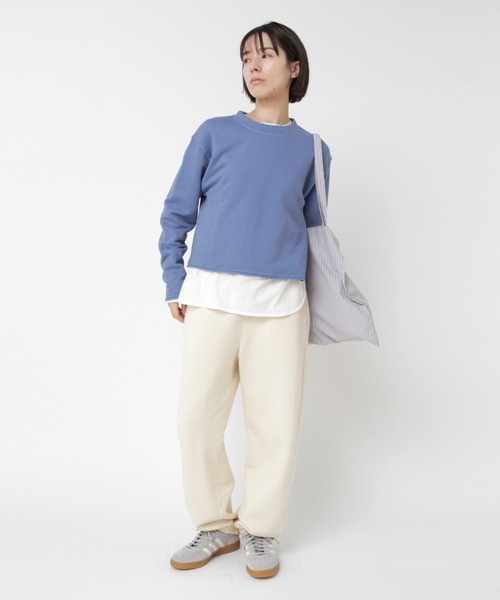 RNA-N(アールエヌエーエヌ)の「M2561 トンプキンプルオーバー(Tシャツ/カットソー・レディース・ブラウン/グレー/ブルー・FREE)」の15枚目の写真