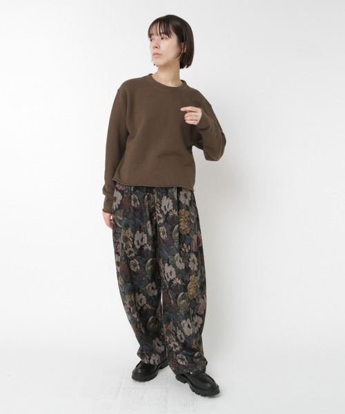 RNA-N(アールエヌエーエヌ)の「M2561 トンプキンプルオーバー(Tシャツ/カットソー・レディース・ブラウン/グレー/ブルー・FREE)」の14枚目の写真