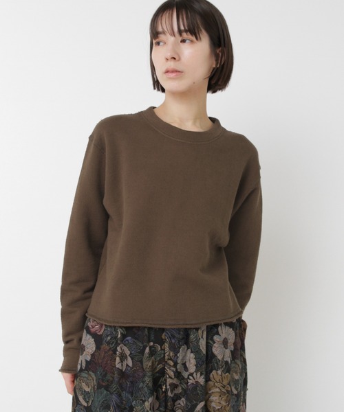 RNA-N(アールエヌエーエヌ)の「M2561 トンプキンプルオーバー(Tシャツ/カットソー・レディース・ブラウン/グレー/ブルー・FREE)」の8枚目の写真