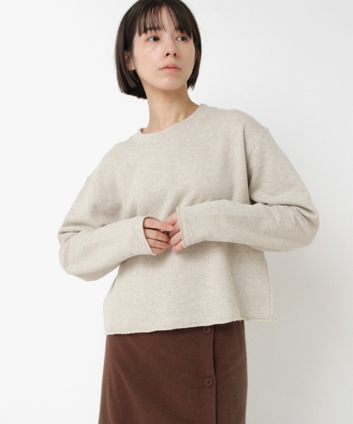 RNA-N(アールエヌエーエヌ)の「M2561 トンプキンプルオーバー(Tシャツ/カットソー・レディース・ブラウン/グレー/ブルー・FREE)」の4枚目の写真