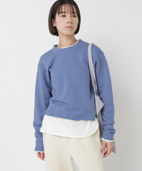 RNA-N(アールエヌエーエヌ)の「M2561 トンプキンプルオーバー(Tシャツ/カットソー・レディース・ブラウン/グレー/ブルー・FREE)」の10枚目の写真