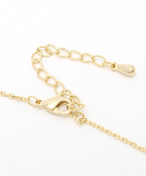 チャイハネ（チャイハネ）の「【チャイハネ】カラーティアーズネックレス（ネックレス・レディース・アクア/ホワイト/グリーン/サーモンピンク/ワインレッド/ブラック/ダークパープル/パープル/イエロー/ブラウン・FREE）」の12枚目の写真