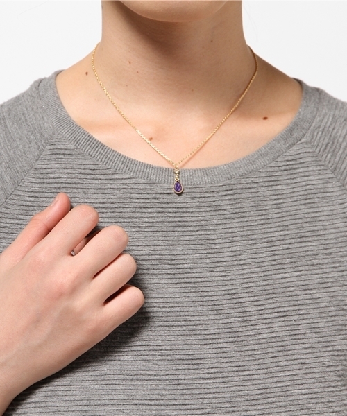 チャイハネ（チャイハネ）の「【チャイハネ】カラーティアーズネックレス（ネックレス・レディース・アクア/ホワイト/グリーン/サーモンピンク/ワインレッド/ブラック/ダークパープル/パープル/イエロー/ブラウン・FREE）」の13枚目の写真