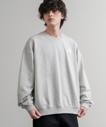 日本未展開モデル THE NORTH FACE ザ・ノースフェイス WHITE LABEL ホワイトレーベル TNF GO-TO SWEATSHIRTS ワンポイントロゴ刺繍クルーネック長袖スウェットトレーナー