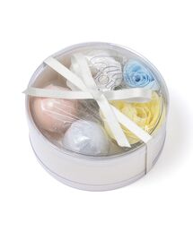 Francfranc（フランフラン）の「カドーシュシュ フィズ＆ペタル ラウンド ホワイト（ボディケア/ボディクリーム・レディース）」