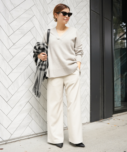 Deuxieme Classe（ドゥーズィエムクラス）の「イージー ワイド パンツ2（その他パンツ・レディース・ベージュ・34/36/38）」の6枚目の写真