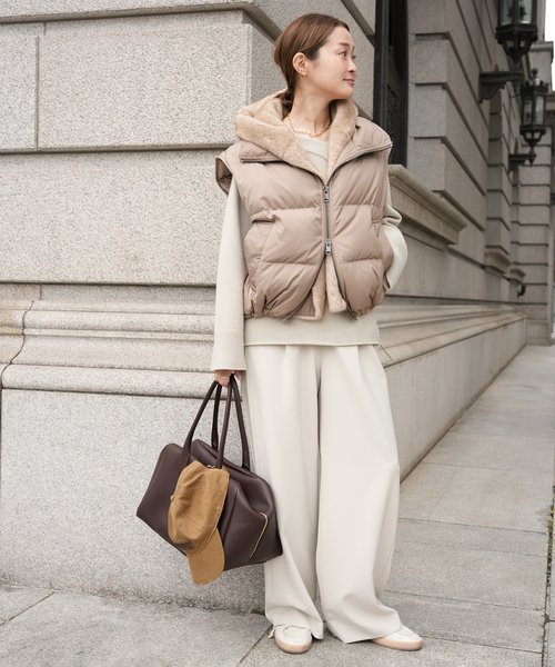 Deuxieme Classe（ドゥーズィエムクラス）の「イージー ワイド パンツ2（その他パンツ・レディース・ベージュ・34/36/38）」の8枚目の写真