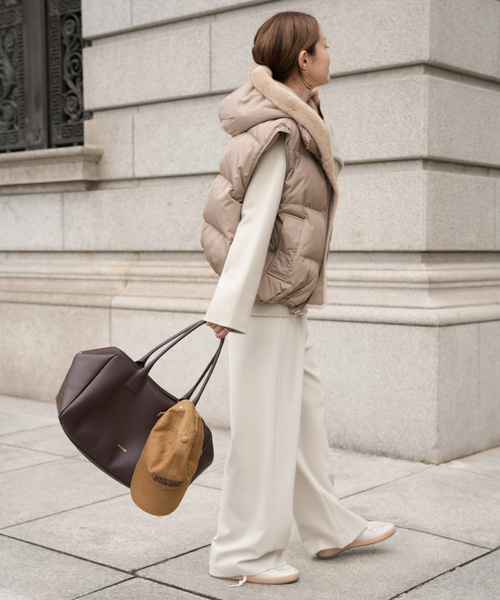 Deuxieme Classe（ドゥーズィエムクラス）の「イージー ワイド パンツ2（その他パンツ・レディース・ベージュ・34/36/38）」の9枚目の写真