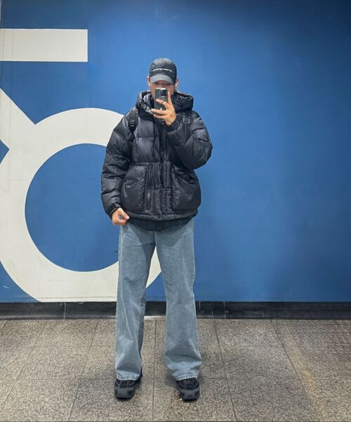 AGOD(エージーオーディー)の「イージーワイドデニムパンツ【ミディアムブルー】(デニムパンツ・レディース・その他・MEDIUM/LARGE/X-LARGE/X-SMALL/SMALL)」の18枚目の写真