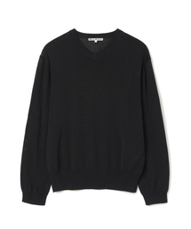 Millo Archive（ミロ アーカイブ）の「Crop V-neck Knit [Black]（ニット/セーター・メンズ）」
