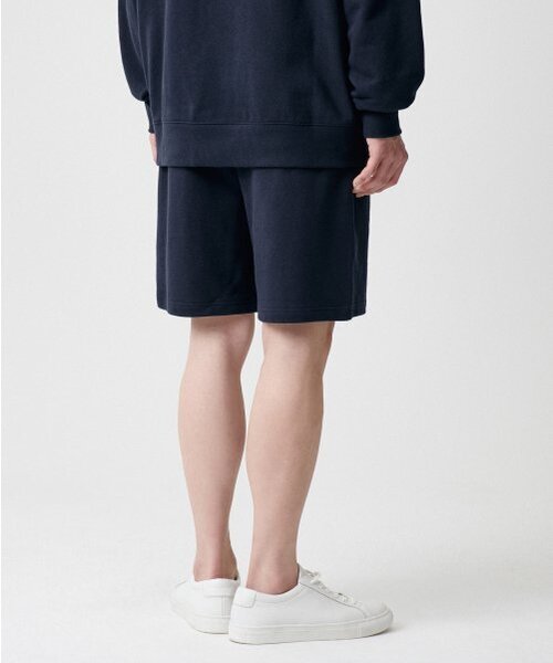 MUSINSA STANDARD（ムシンサスタンダード）の「スウェットショーツ[ネイビー]（その他パンツ・メンズ・その他・X-LARGE/XX-LARGE/SMALL/MEDIUM/LARGE）」の3枚目の写真