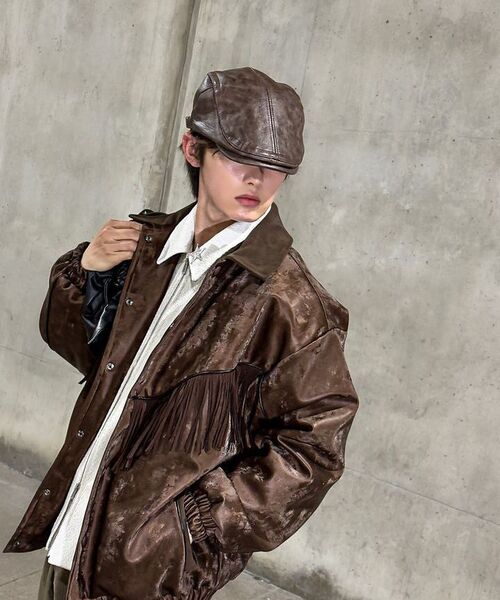 RSSC（アールエスエスシー）の「SUEDE FRINGE LEATHER JUMPER - BROWN（ライダースジャケット・レディース・ブラウン・1/2/0）」の20枚目の写真