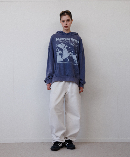 Retriever Club（レトリーバークラブ）の「PARADISE HOODIE [DARK BLUE]（パーカー・レディース・その他・MEDIUM/LARGE/X-LARGE）」の9枚目の写真