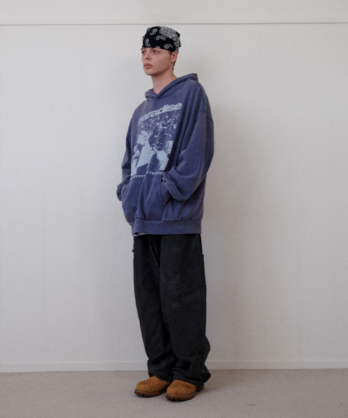 Retriever Club（レトリーバークラブ）の「PARADISE HOODIE [DARK BLUE]（パーカー・レディース・その他・MEDIUM/LARGE/X-LARGE）」の13枚目の写真