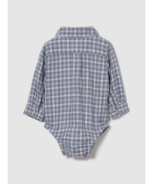 GAP(ギャップ)の「フランネル&コーデュロイ コーデセット (ベビー)(セットアップ・キッズ・ブルー系その他・60cm/80cm/90cm/70cm)」の2枚目の写真