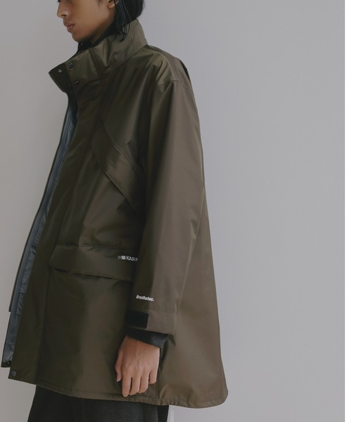 karrimor(カリマー)の「【EF(エフ)×KARRIMOR(カリマー)】3LEYコート(MEN)(ナイロンジャケット・メンズ・ブラック/カーキ・MEDIUM/LARGE)」の1枚目の写真
