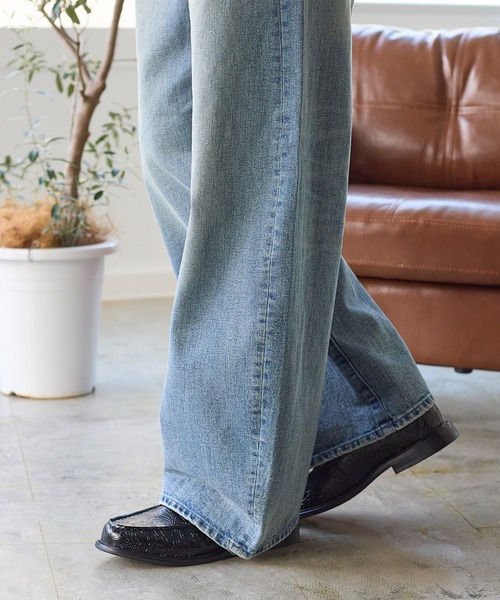 London Shoe Make（ロンドンシューメイク）の「プレミアム ペイズリーエンボス レザー コイン ローファー / London Shoe Make Oxford and Derby 9017（ローファー・メンズ・ブラック・UK8/UK7.5/UK7/UK6.5/UK9.5/UK9/UK8.5/UK6/UK5.5）」の19枚目の写真