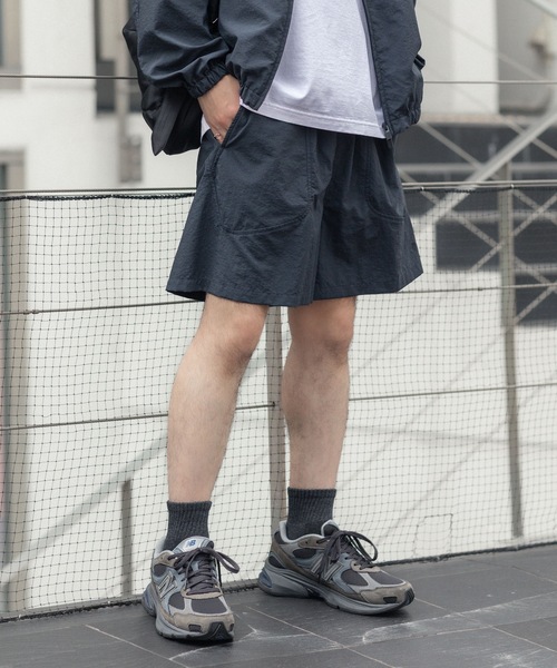 VEIN (ヴェイン)の「ピグメントダイド ナイロンウェザー ショーツ/ PIGMENT DYED NY WEATHER SHORTS(その他パンツ・メンズ・ダークネイビー/ライトグレー・3/2/1)」の6枚目の写真