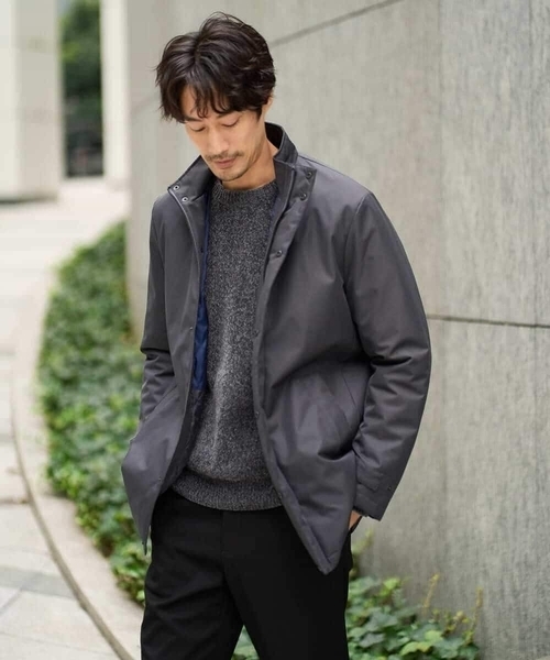 a.v.v(アーヴェヴェ)の「【手洗い】モールクルーネックニット(ニット/セーター・メンズ・チャコールグレー/ベージュ/レッド・48/50/46)」の7枚目の写真