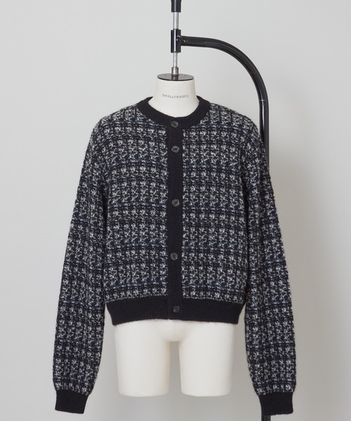 SHINYAKOZUKA（シンヤコヅカ）の「ASSUMED TWEED SUIT（カーディガン/ボレロ・メンズ・マルチ/ブラック・MEDIUM）」の2枚目の写真