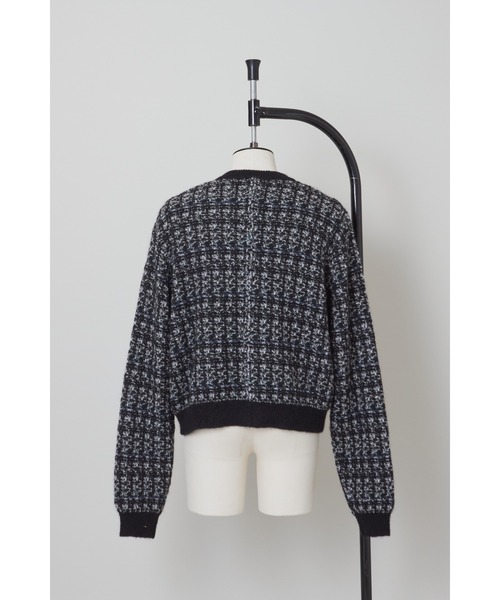 SHINYAKOZUKA（シンヤコヅカ）の「ASSUMED TWEED SUIT（カーディガン/ボレロ・メンズ・マルチ/ブラック・MEDIUM）」の3枚目の写真