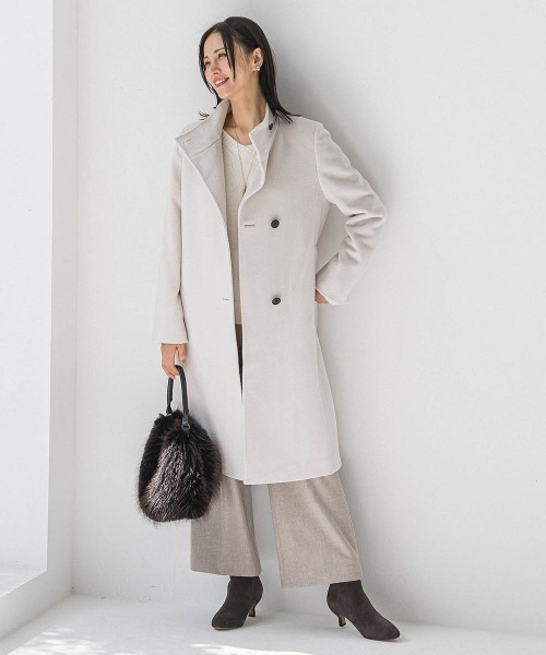 LAUTREAMONT（ロートレアモン）の「スパンコールラメVネックニット≪洗える≫（ニット/セーター・レディース・グリーン/ベージュ/パープル/オフホワイト・9号）」の10枚目の写真