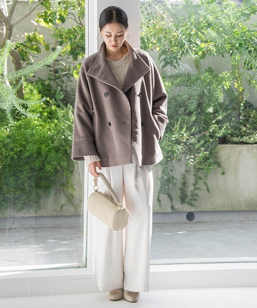 LAUTREAMONT（ロートレアモン）の「スパンコールラメVネックニット≪洗える≫（ニット/セーター・レディース・グリーン/ベージュ/パープル/オフホワイト・9号）」の15枚目の写真