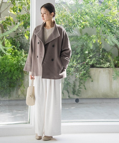 LAUTREAMONT（ロートレアモン）の「スパンコールラメVネックニット≪洗える≫（ニット/セーター・レディース・グリーン/ベージュ/パープル/オフホワイト・9号）」の17枚目の写真