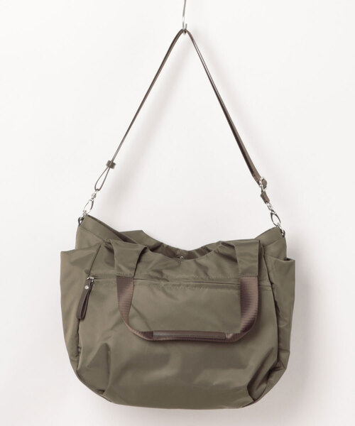 MONICA（モニカ）の「【MONICA】ラウンド2WAYトートバッグ（トートバッグ・レディース・ブラック/ライトグレー/グリーン/カーキ/ダークグレー・FREE）」の6枚目の写真