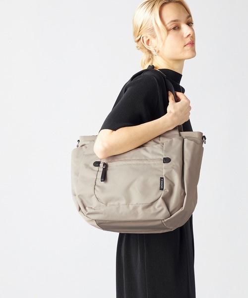 MONICA（モニカ）の「【MONICA】ラウンド2WAYトートバッグ（トートバッグ・レディース・ブラック/ライトグレー/グリーン/カーキ/ダークグレー・FREE）」の12枚目の写真
