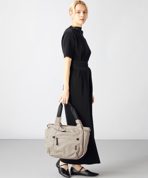 MONICA（モニカ）の「【MONICA】ラウンド2WAYトートバッグ（トートバッグ・レディース・ブラック/ライトグレー/グリーン/カーキ/ダークグレー・FREE）」の13枚目の写真