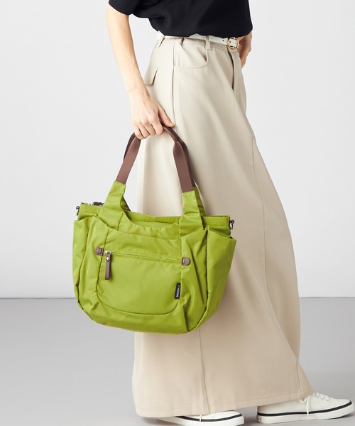 MONICA（モニカ）の「【MONICA】ラウンド2WAYトートバッグ（トートバッグ・レディース・ブラック/ライトグレー/グリーン/カーキ/ダークグレー・FREE）」の21枚目の写真