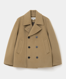 UNIFORM BRIDGE（ユニフォームブリッジ）の「wool pea coat beige（チェスターコート）」