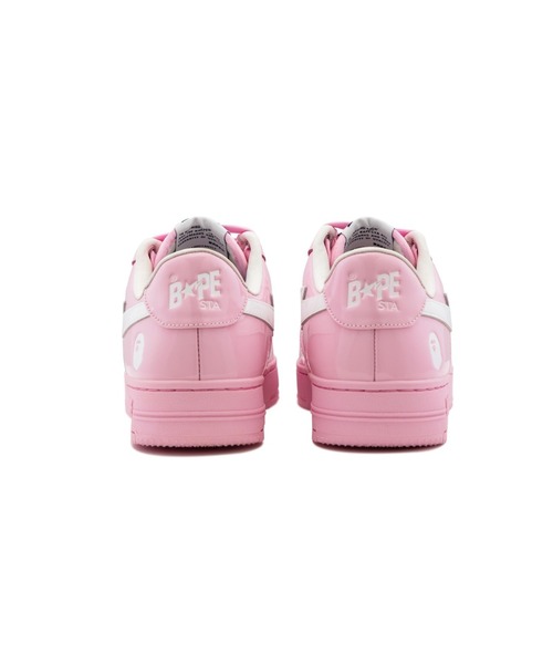 A BATHING APE（アベイシングエイプ）の「BAPE STA #2（スニーカー・レディース・ホワイト/ブラック/ピンク・5/6/4）」の9枚目の写真