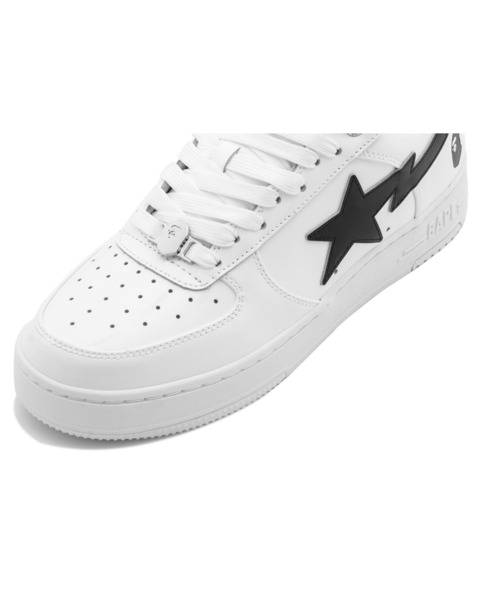 A BATHING APE（アベイシングエイプ）の「BAPE STA #2（スニーカー・レディース・ホワイト/ブラック/ピンク・5/6/4）」の10枚目の写真