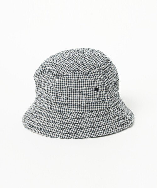 DECHO（デコー）の「【別注】DECHO / リバーシブル ハット（ハット・レディース・ブラウン/ネイビー・ONE SIZE）」の6枚目の写真