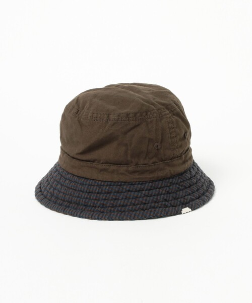 DECHO（デコー）の「【別注】DECHO / リバーシブル ハット（ハット・レディース・ブラウン/ネイビー・ONE SIZE）」の11枚目の写真