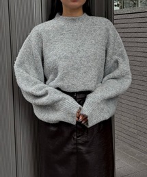 【&g'aime 】ラメシャギーニット Lame Shaggy Knit