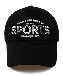 WICK（ウィック）の「SPORTS BROOKLYN NY WASHING CAP-BLACK（キャップ）」