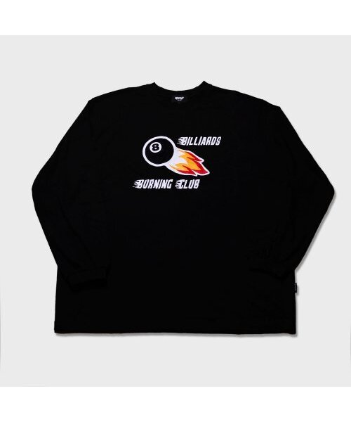 RESPECT(リスペクト)の「bbc billiards burning club long sleeve(Tシャツ/カットソー・メンズ・その他・LARGE/MEDIUM/X-LARGE)」の1枚目の写真
