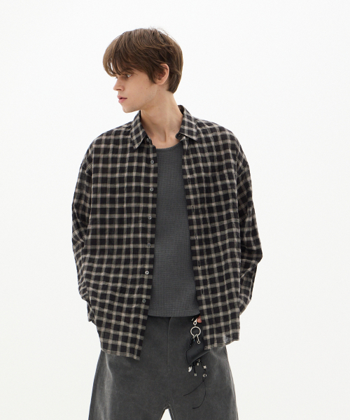 DRIES VAN NOTEN 24AW DVN 12 HAX SWEAT CN Oversized Sweatshirt in Black